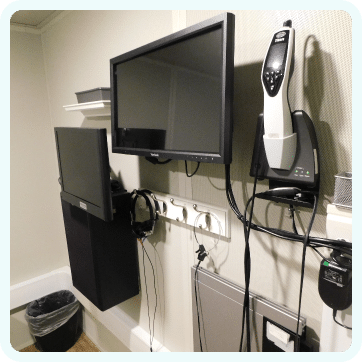 Medical equipment at Andros Audiology